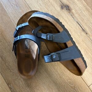 Birkenstock Mayari in Blue, EU Sz 37 (US 6-6.5), Worn Twice for Short Time Only
